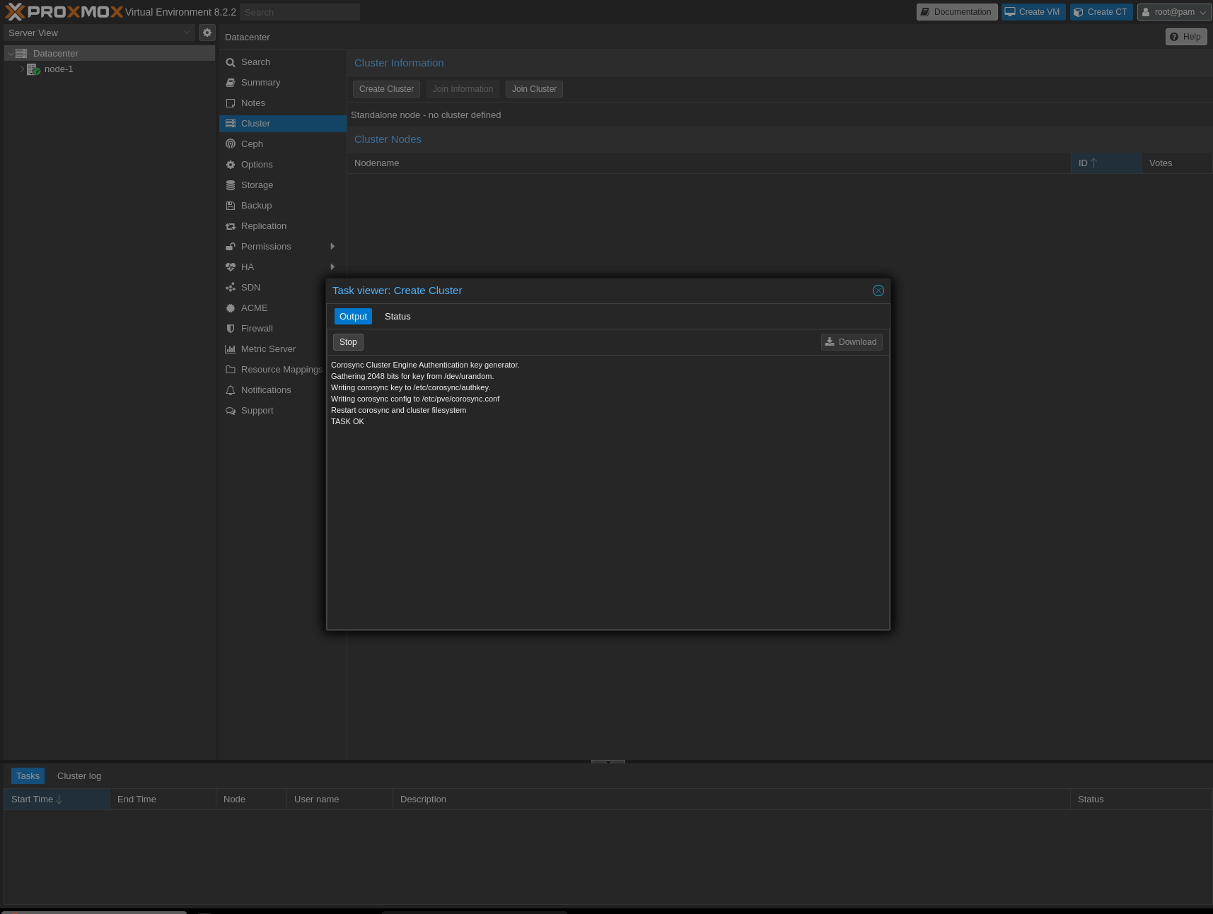 ProxmoxClusterCreation