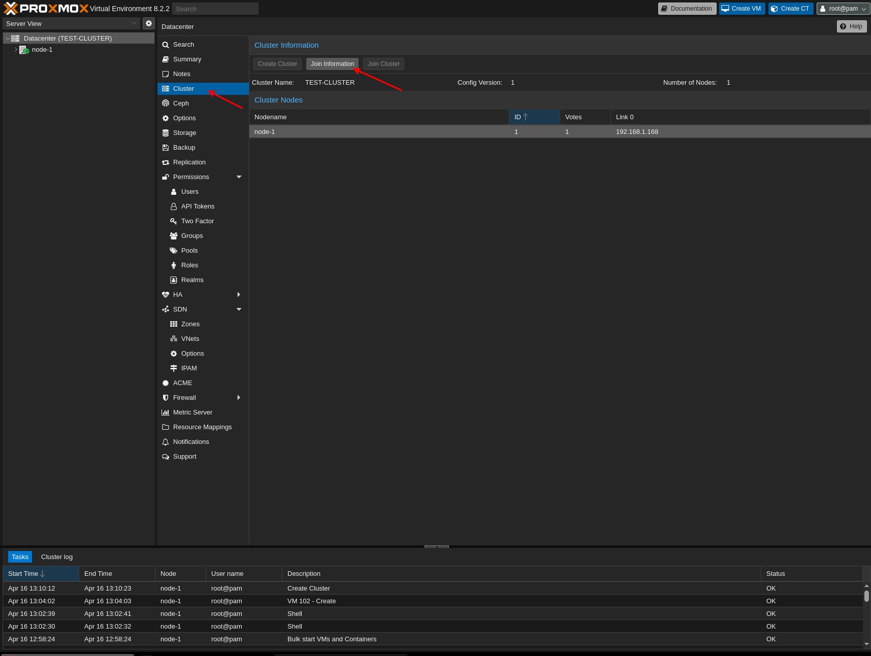 ProxmoxClusterCreation