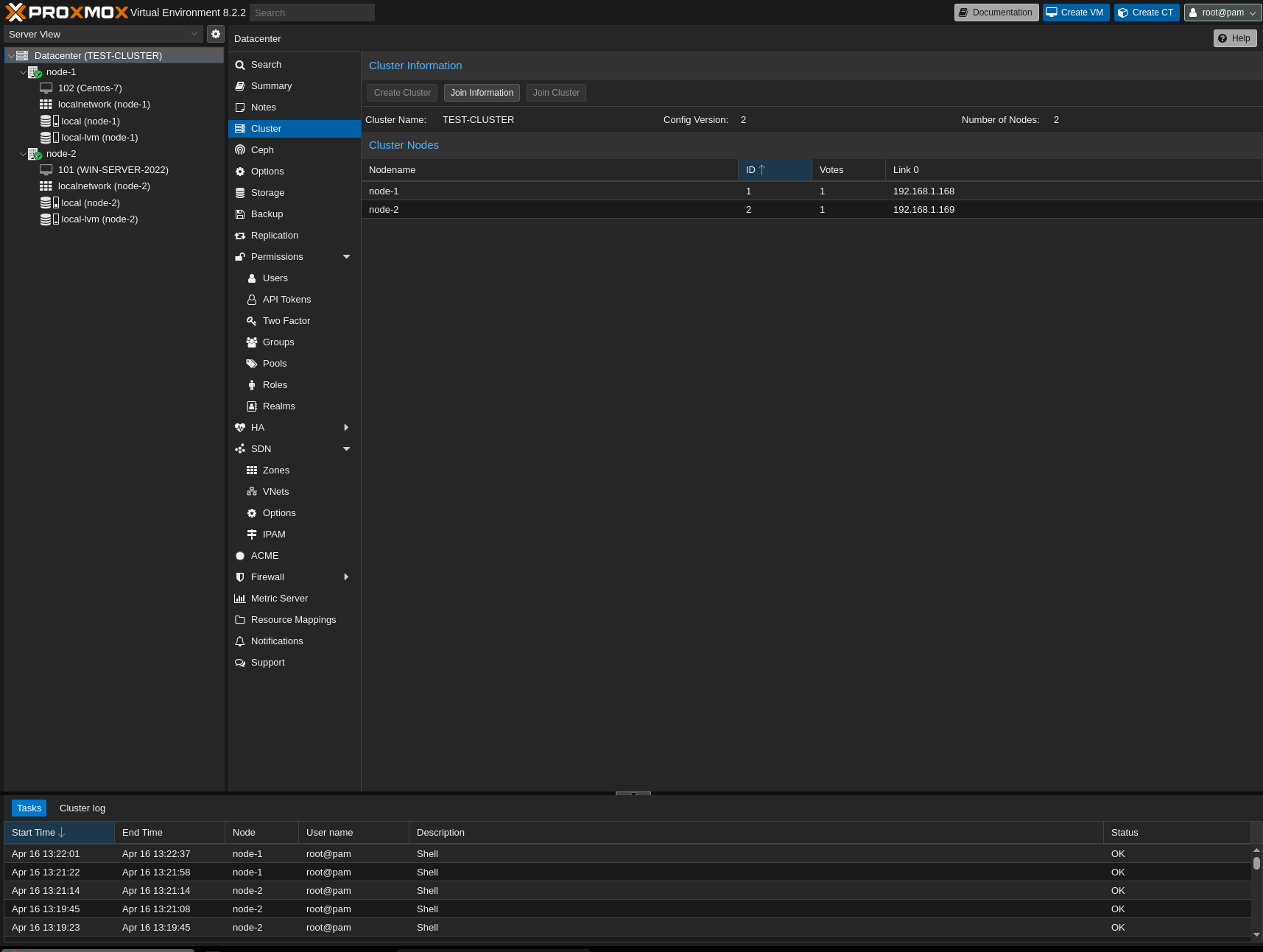 ProxmoxClusterCreation