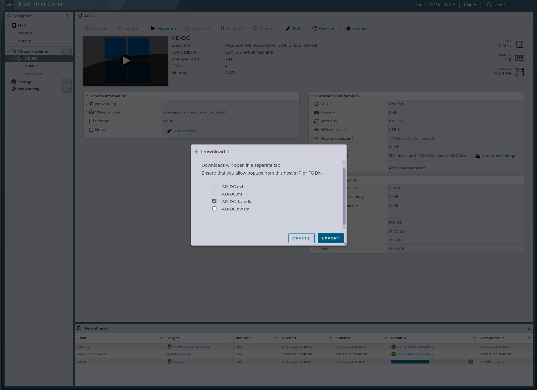 ProxmoxVmwareMigration