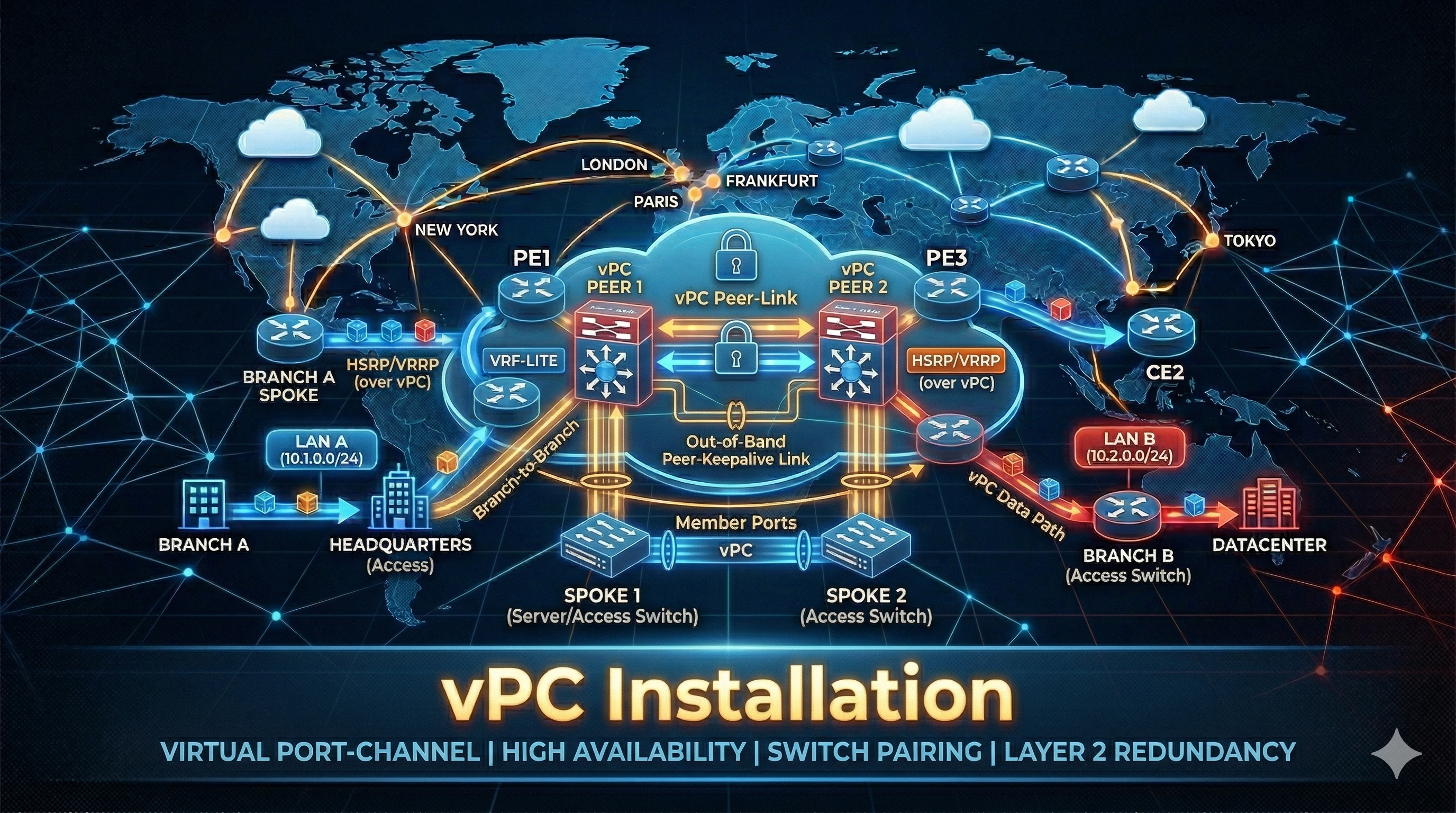 
          vPC on Cisco Nexus 9000 - Featured image
        