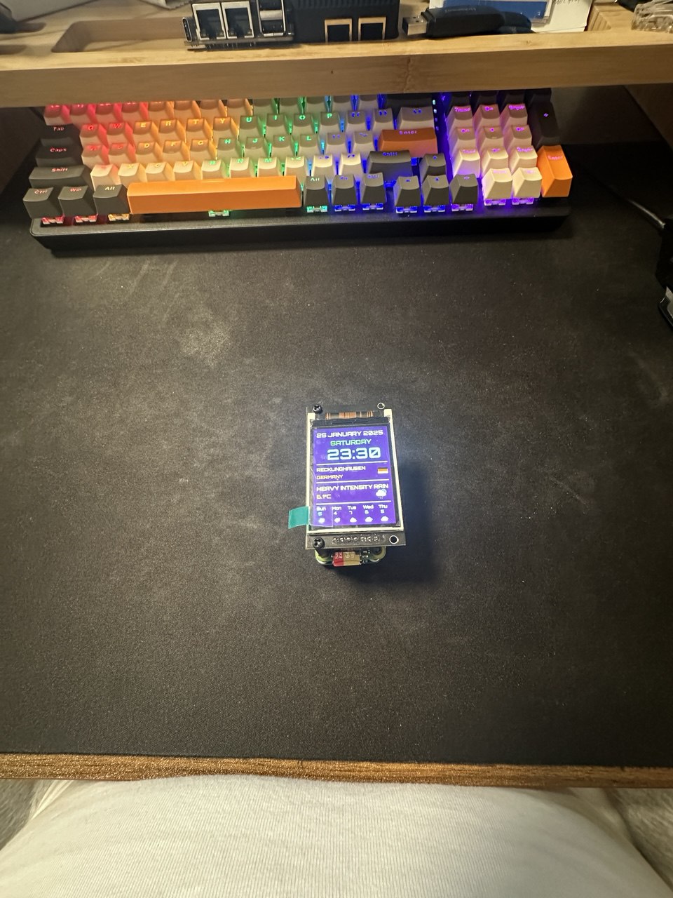 Skyforge on the desk